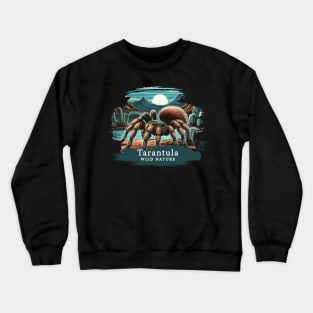 Tarantula - WILD NATURE - TARANTULA SPIDER -19 Crewneck Sweatshirt